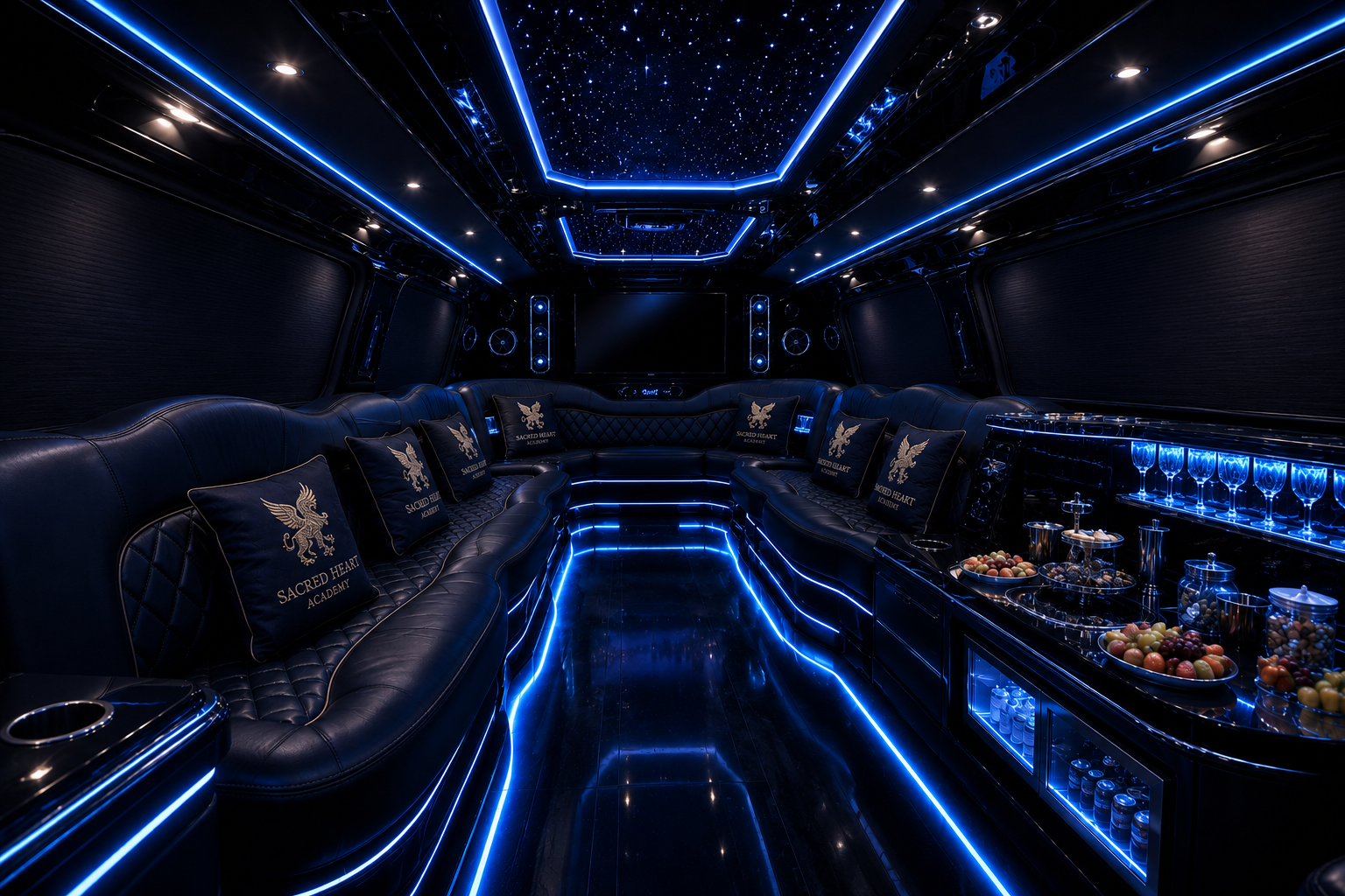 Hover bus interior